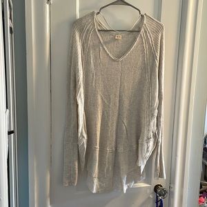 Free People thermal tunic top